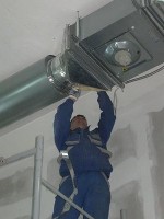 Монтаж систем вентиляции